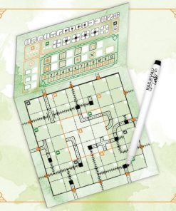 Alternative view of Railroad Ink Challenge: Lush Green Edition