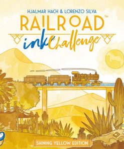 Railroad Ink Challenge: Shining Yellow Edition