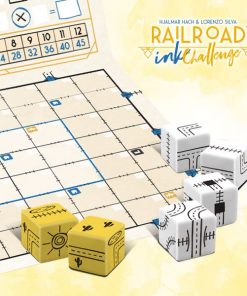 Alternative view of Railroad Ink Challenge: Shining Yellow Edition